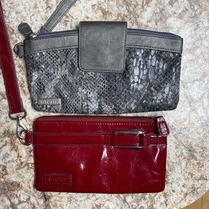 Two Miche wristlets